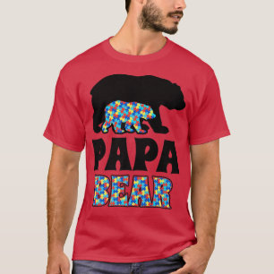 パパベア自閉症啓発プレミアム Tシャツ
