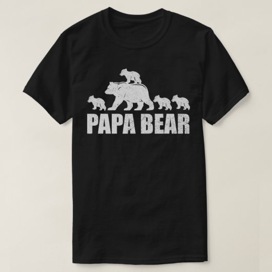パパベア4カッブダディベア4キッズTパパ4キッズ Tシャツ (デザイン正面)