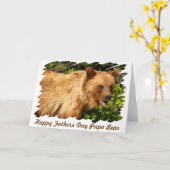 パパベア カード (黄色い花)