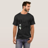 パパベア・ベジタリアンパンダの家族 Tシャツ (正面フル)
