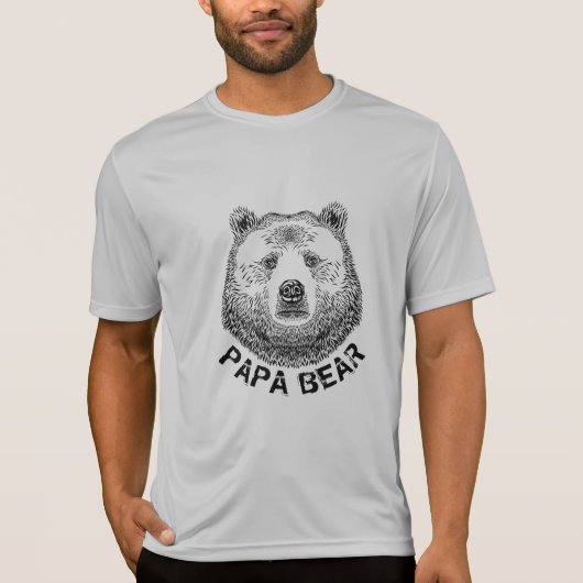 パパベア 手描きイラスト Tシャツ (正面)