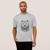 パパベア 手描きイラスト Tシャツ (正面フル)