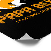 パパベサポート白血病認識度 ポスター (角)