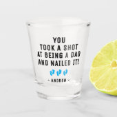 パパベビー足 ショットグラス (正面)