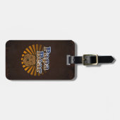 パパベファーザデーカッコいいヴィンテージルック ラゲッジタグ (正面横)