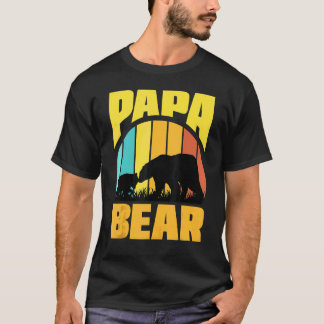 パパベー素晴らしパパ父おじいちゃん父のD Tシャツ