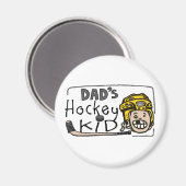 パパホッケーキッド マグネット (正面/裏面)