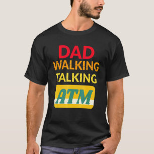 パパボディパパ歩く通話Atm Tシャツ