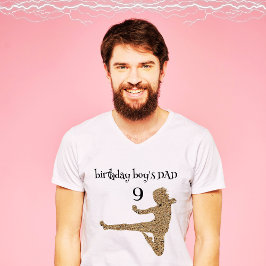 パパボーイスポーツパーティー武術アーツアーツ空手誕生日 Tシャツ