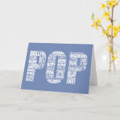 パパポップ・アートのおじいちゃん父のデイカード カード (黄色い花)