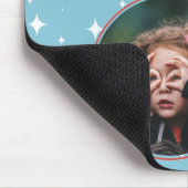 パパマイスーパーヒーローおもしろいフォトファーザーズ日 マウスパッド (コーナー)