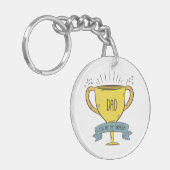 パパマイチャンピオンファーザーズデイ |キーチェーン キーホルダー (正面左)