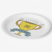 パパマイチャンピオンファーザーズデイ |紙プレート ペーパープレート (アングル)