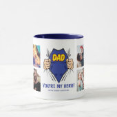 パパマイヒーローハッピーパパの日 マグカップ (中央)