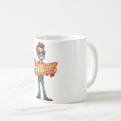 パパマグ☕おもしろいレトロ父の日贈り物 コーヒーマグカップ (正面右)