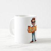 パパマグ☕おもしろいレトロ父の日贈り物 コーヒーマグカップ (正面左)