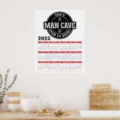 パパマンケーブ2025カレンダー ポスター (キッチン)