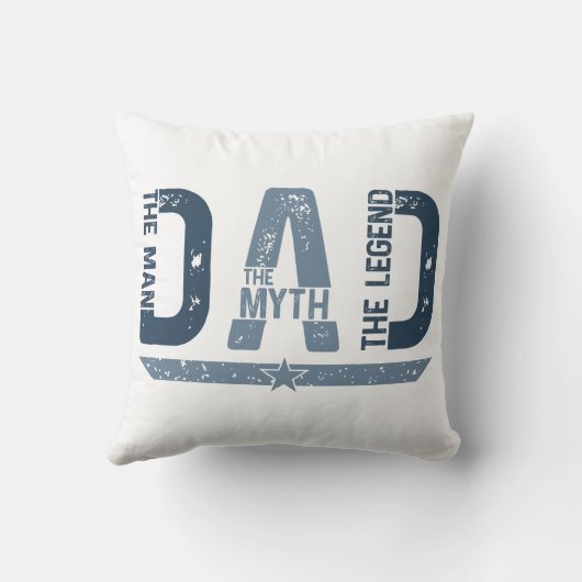 「パパミッツ伝説」父の日の贈り物 クッション (裏面)