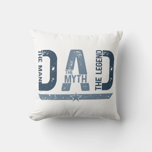 「パパミッツ伝説」父の日の贈り物 クッション (正面)
