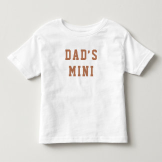 「パパミニ」ベビーTシャツ トドラーTシャツ