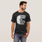 パパメジャーカット手元日祝福神父 Tシャツ (正面フル)