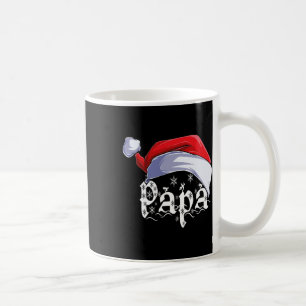 パパメリークリスマスサンタクロースクリスマスファミリーマッチ コーヒーマグカップ