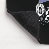 パパメリークリスマスサンタクロースクリスマスファミリーマッチ マウスパッド (コーナー)