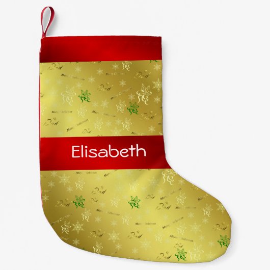 パパメリークリスマスストッキング スモールクリスマスストッキング (正面)