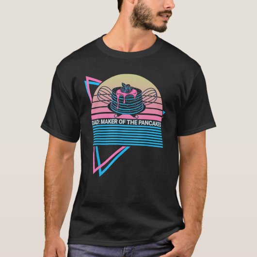 パパメーカーのパンケーキパンケーキメーカー Tシャツ (正面)