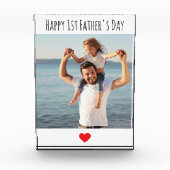 パパモダンギフトおじいちゃん誕生日ギフト フォトブロック (正面)