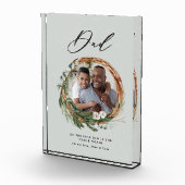 パパモダンチッエレガントクなリース写真 フォトブロック (右)