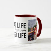 パパモダンフパーソナライズされたォトファーザー マグカップ (正面右)