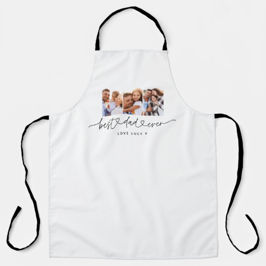 パパモダン可愛い数々の台本の写真 エプロン (正面)