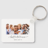 パパモダン可愛い数々の台本の写真 キーホルダー (正面)