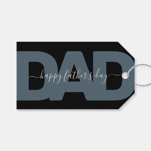 パパモダン父の日 ギフトタグ (正面(横))