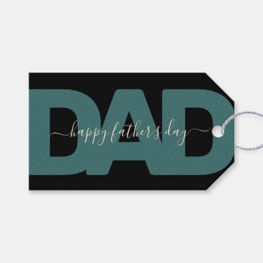 パパモダン父の日 ギフトタグ (正面(横))