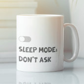 パパモードとスリープモード コーヒーマグカップ