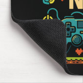 パパモードアクティブNESレトロゲーマーアート マウスパッド (コーナー)