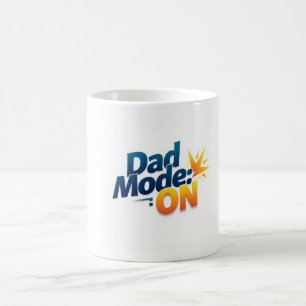 パパモードONコーヒーマグおもしろい – 父の日の贈り物 コーヒーマグカップ