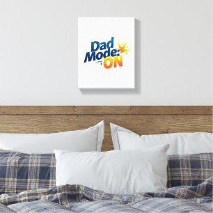 パパモードON Wall Art - おもしろい D用キャン父のバス キャンバスプリント