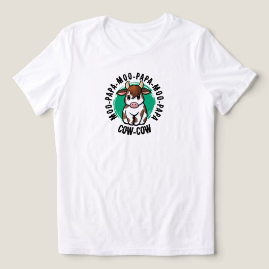 パパモーー トライブレンドＴシャツ (デザイン正面)