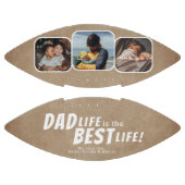 パパライフは最高のライフフ素朴ァミリ3枚 アメリカンフットボール (パネル)