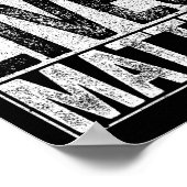 パパライフ問題ファーザーデーパパライフシャツ ポスター (角)