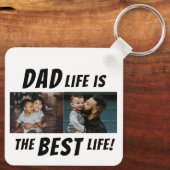 パパライフ最高のザ・ライフ2写真父 キーホルダー (裏面)