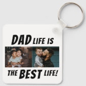 パパライフ最高のザ・ライフ2写真父 キーホルダー (裏面)