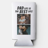 パパライフ最高のザ・ライフ2写真父 スリム缶クーラー (裏面)