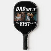 パパライフ最高のザ・ライフ2写真父 ピックルボールラケット (裏面)