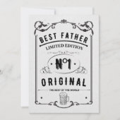 パパライフ最高のズ 招待状 (正面)