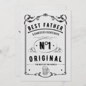 パパライフ最高のズ 招待状 (正面/裏面)