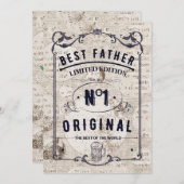 パパライフ最高のズ 招待状 (正面/裏面)